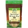 NOW Foods, Real Food, Organic Sprouted Brown Rice, Raw, 16 oz (454 g)