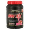 ALLMAX Nutrition, Isoflex, Pure Whey Protein Isolate (WPI Ion-Charged Particle Filtration), Strawberry, 2 lbs. (907 g) 2 ALLMAX Nutrition, Isoflex, Pure Whey Protein Isolate (WPI Ion-Charged Particle Filtration), Strawberry, 2 lbs. (907 g)