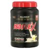 ALLMAX Nutrition, Isoflex, Pure Whey Protein Isolate (WPI Ion-Charged Particle Filtration), Vanilla, 2 lbs (907 g) 1 ALLMAX Nutrition, Isoflex, Pure Whey Protein Isolate (WPI Ion-Charged Particle Filtration), Vanilla, 2 lbs (907 g)