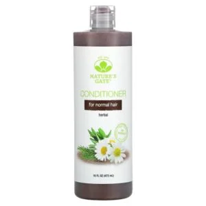 Nature’s Gate, Condicionador de Ervas para Cabelos Normais, 473 ml (16 fl oz)