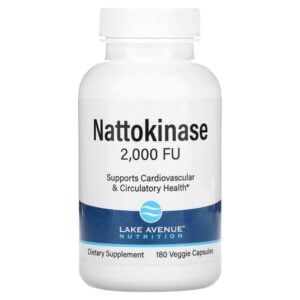 Lake Avenue Nutrition, Nattokinase, 2,000 FU, 180 Veggie Capsules