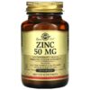 Solgar, Zinc, 50 mg, 100 Tablets
