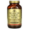 Solgar, No-Flush Niacin, 500 mg, 250 Vegetable Capsules