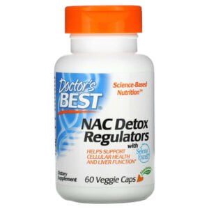 Doctor's Best, NAC Detox Regulators, 60 Veggie Caps