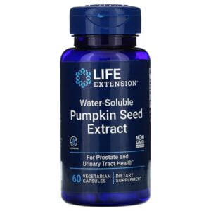 Life Extension, Water-Soluble Pumpkin Seed Extract, 60 Vegetarian Capsules