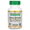 California Gold Nutrition, Panax Ginseng Extract, EuroHerbs, European Quality, 250 mg, 60 Veggie Capsules 1 California Gold Nutrition, Panax Ginseng Extract, EuroHerbs, European Quality, 250 mg, 60 Veggie Capsules
