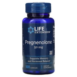 Life Extension, Pregnenolone, 50 mg, 100 Capsules