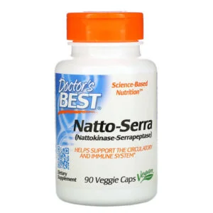 Doctor’s Best, Natto-Serra, 90 Veggie Caps