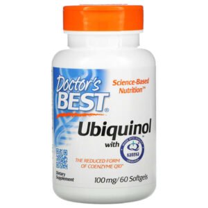Doctor’s Best, Ubiquinol with Kaneka, 100 mg, 60 Softgels
