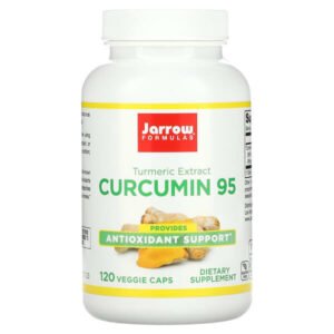 Jarrow Formulas, Curcumin 95, Turmeric Extract, 500 mg, 120 Veggie Caps