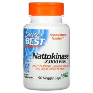 Doctor’s Best, Nattokinase, 2,000 FUs, 90 Veggie Caps