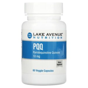 Lake Avenue Nutrition, PQQ, 10 mg, 60 Veggie Capsules
