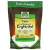 NOW Foods, Real Food, Organic Confectioner's Erythritol, 1 lb (454 g)