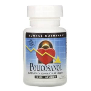 Source Naturals, Policosanol, 10 mg, 60 Tablets