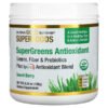 California Gold Nutrition, SUPERFOODS - Supergreens Antioxidant, Greens, Fiber & Probiotics, Sweet Berry, 6.34 oz (180 g)