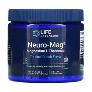Life Extension, Neuro-Mag, Magnesium L-Threonate, Tropical Punch , 3.293 oz (93.35 g)