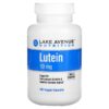 Lake Avenue Nutrition, Lutein, 10 mg, 180 Veggie Capsules 2 Lake Avenue Nutrition, Lutein, 10 mg, 180 Veggie Capsules
