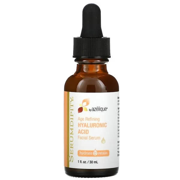 Azelique, Serumdipity, Age Refining Hyaluronic Acid, Facial Serum, 1 fl oz (30 ml)