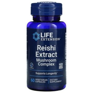 Life Extension, Reishi Extract Mushroom Complex, 60 Vegetarian Capsules