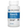 Lake Avenue Nutrition, Vitamin D3, 25 mcg (1,000 IU), 360 Softgels 1 Lake Avenue Nutrition, Vitamin D3, 25 mcg (1,000 IU), 360 Softgels