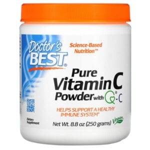 Doctor’s Best, Pure Vitamin C Powder with Q-C, 8.8 oz (250 g)