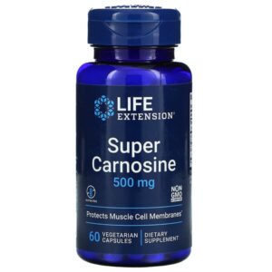 Life Extension, Super Carnosine, 500 mg, 60 Vegetarian Capsules