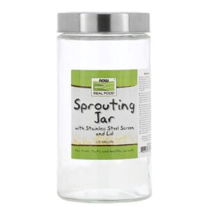 NOW Foods, Sprouting Jar, 1/2 Gallon