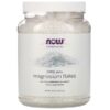 NOW Foods, Solutions, Magnesium Flakes, 100% Pure, 3.37 lbs (1531 g)