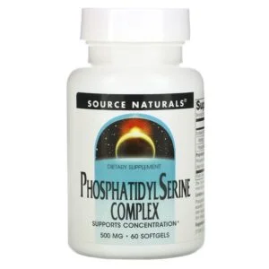 Source Naturals, Phosphatidyl Serine Complex, 500 mg, 60 Softgels