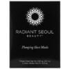 Radiant Seoul, Plumping Beauty Sheet Mask, 5 Sheet Masks, 0.85 oz (25 ml) Each