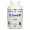 California Gold Nutrition, Bee Propolis 2X, Concentrated Extract, 500 mg, 240 Veggie Caps