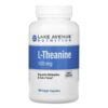 Lake Avenue Nutrition, L-Theanine, 100 mg, 180 Veggie Capsules 1 Lake Avenue Nutrition, L-Theanine, 100 mg, 180 Veggie Capsules
