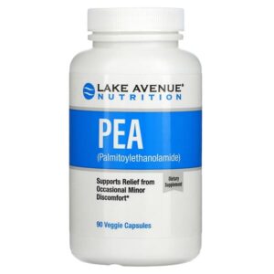 Lake Avenue Nutrition, PEA (Palmitoylethanolamide), 90 Veggie Capsules