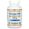 California Gold Nutrition, Omega 800 Pharmaceutical Grade Fish Oil, 80% EPA/DHA, Triglyceride Form, 1,000 mg, 90 Fish Gelatin Softgels 2 California Gold Nutrition, Omega 800 Pharmaceutical Grade Fish Oil, 80% EPA/DHA, Triglyceride Form, 1,000 mg, 90 Fish Gelatin Softgels