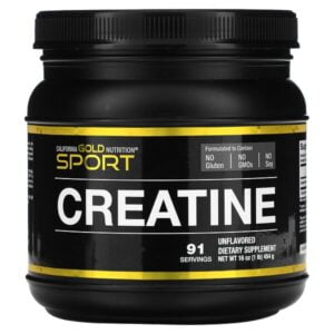 California Gold Nutrition, Creatine Monohydrate, Unflavored, 16 oz (454 g)