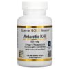 California Gold Nutrition, Antarctic Krill Oil, with Astaxanthin, RIMFROST, Natural Strawberry & Lemon Flavor, 500 mg, 120 Fish Gelatin Softgels