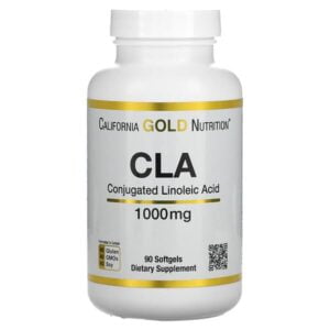 California Gold Nutrition, CLA, Clarinol, Conjugated Linoleic Acid, 1,000 mg, 90 Softgels