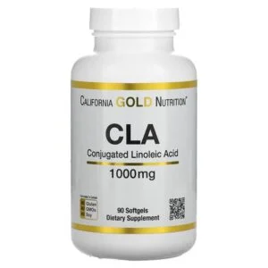 California Gold Nutrition, CLA, Clarinol, Conjugated Linoleic Acid, 1,000 mg, 90 Softgels