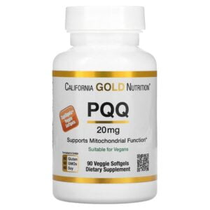 California Gold Nutrition, PQQ, 20 mg, 90 Veggie Softgels
