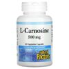 Natural Factors, L-Carnosine, 500 mg, 60 Vegetarian Capsules