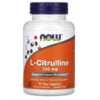 NOW Foods, L-Citrulline, 750 mg, 90 Veg Capsules