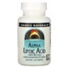 Source Naturals, Alpha Lipoic Acid, Timed Release, 300 mg, 60 Tablets