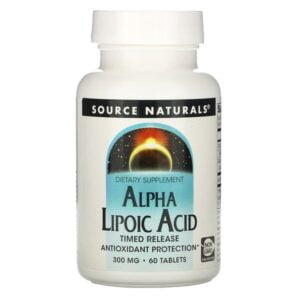 Source Naturals, Alpha Lipoic Acid, Timed Release, 300 mg, 60 Tablets
