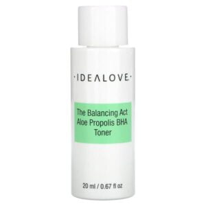 Idealove, The Balancing Act, Aloe Propolis BHA Toner, Trial Size, 0.67 fl oz (20 ml)