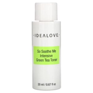 Idealove, So Soothe Me, Intensive Green Tea Toner, Trial Size, 0.67 fl oz (20 ml)