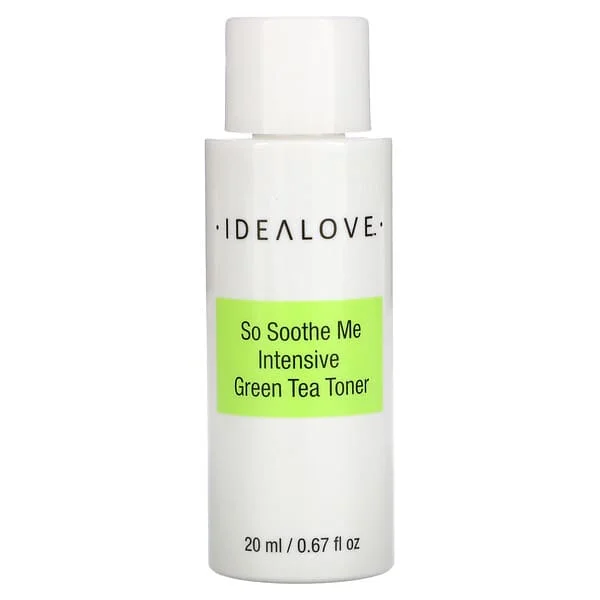 Idealove, So Soothe Me, Intensive Green Tea Toner, Trial Size, 0.67 fl oz (20 ml)