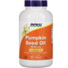 NOW Foods, Pumpkin Seed Oil, 1,000 mg, 200 Softgels 1 NOW Foods, Pumpkin Seed Oil, 1,000 mg, 200 Softgels
