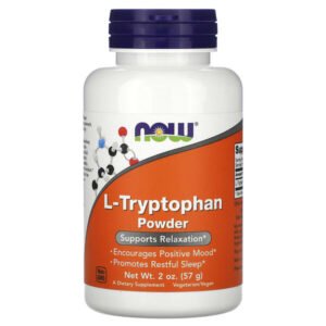 NOW Foods, L-Tryptophan Powder, 2 oz (57 g)