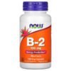 NOW Foods, B-2, 100 mg, 100 Veg Capsules 1 NOW Foods, B-2, 100 mg, 100 Veg Capsules