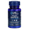 Life Extension, Vegan Vitamin D3, 125 mcg (5000 IU), 60 Vegan Capsules